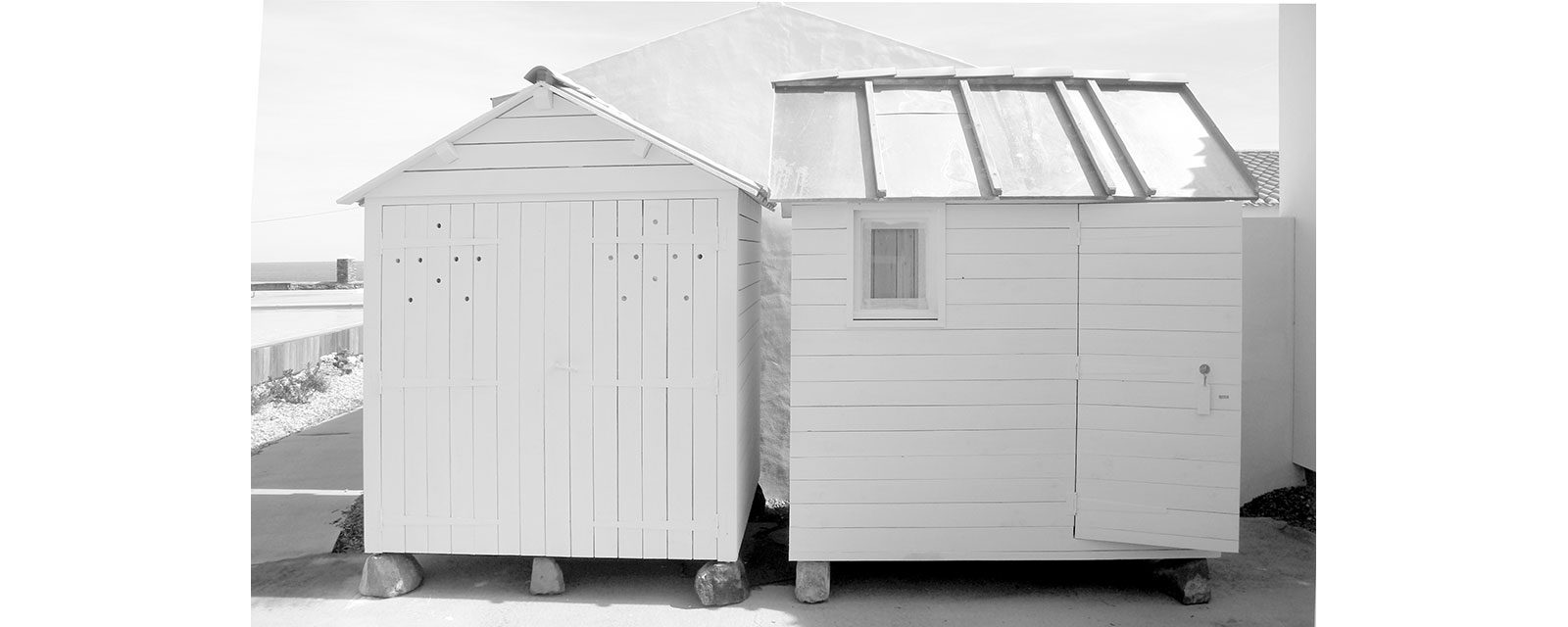 Cabanes, Hôtel Les Hautes Mers, Île d'Yeu